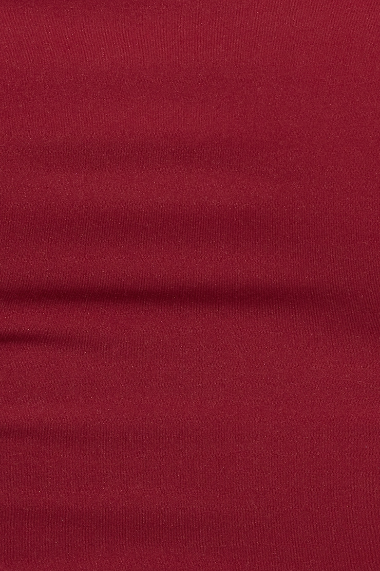 Sleek Longline Tube Top, Cabernet Red, large