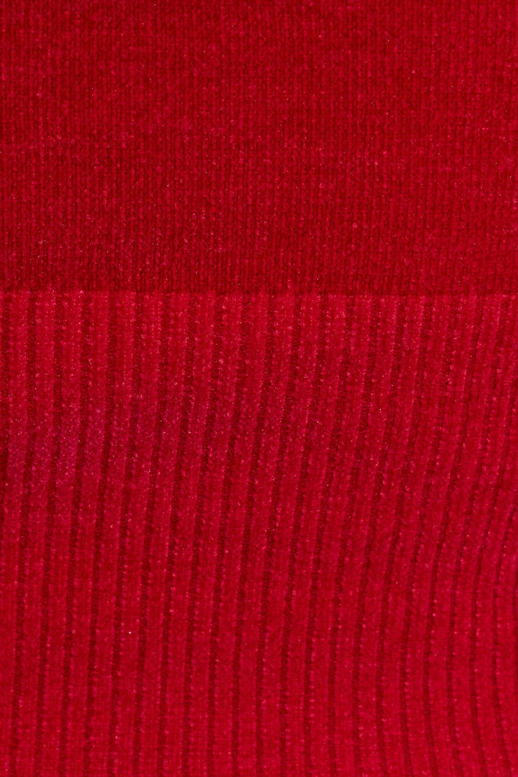 Chenille Cami Top, Chili Pepper Red, large