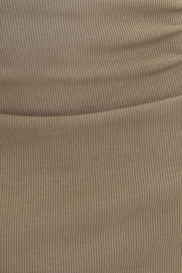 Cherry Ribbed Bolero Maxi Dress Chocolate Chip large