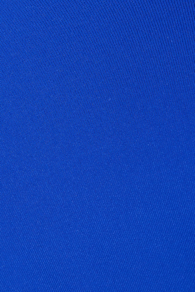 Bas de bikini brésilien boomerang, Bleu Baltimora, large