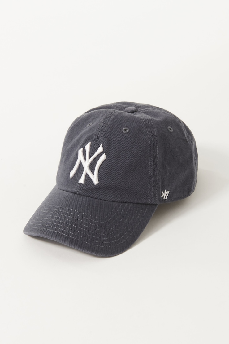47 BRAND Clean Up Cap - NY, Vintage Navy W/ White Art , large