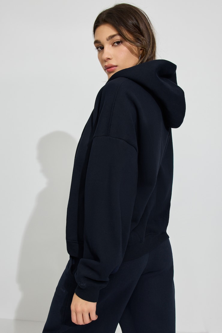 UltraFleece Zip Up Hoodie Navy | Garage