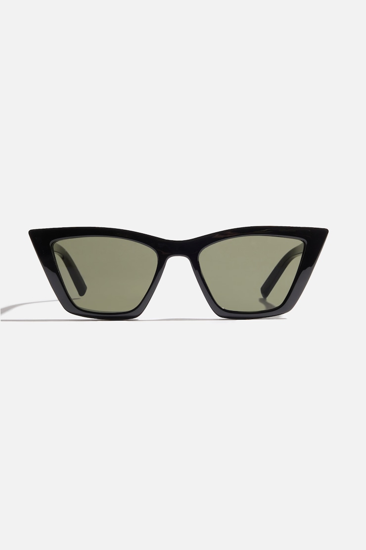 LE SPECS | Velodrome Cat Eye Sunglasses Black large
