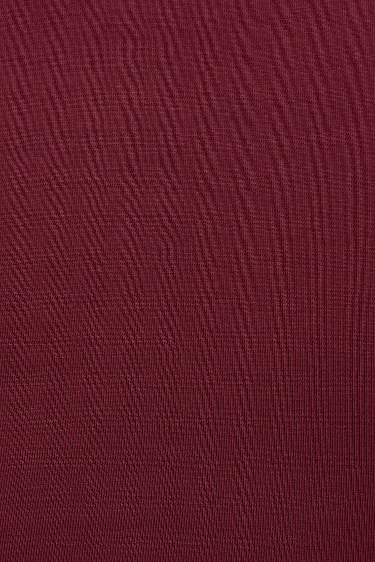 Addison Square Neck Top, Cabernet Red, large