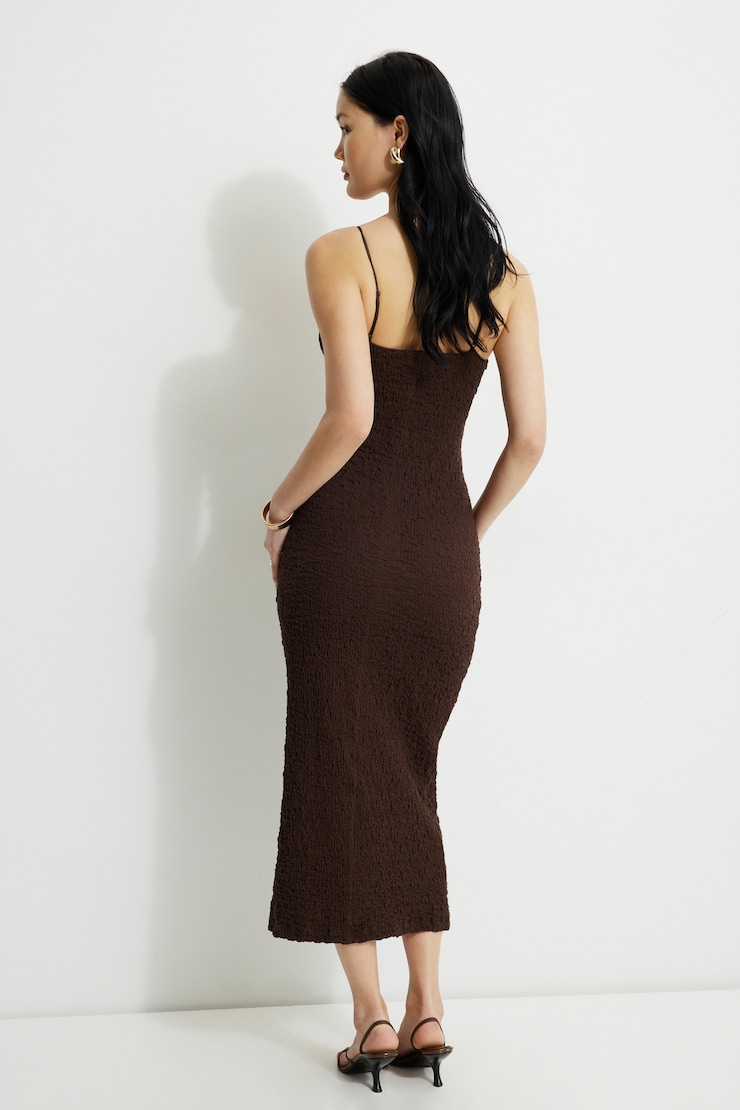 Simona Textured Maxi Dress