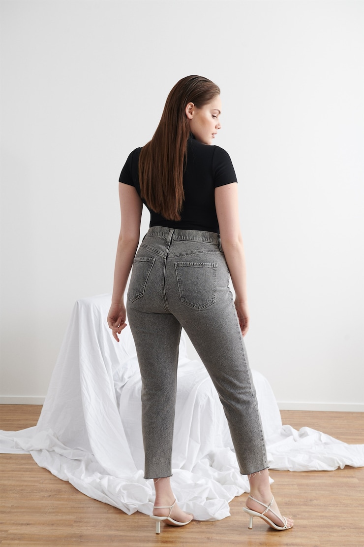 ETHOS | Rosie Slim Leg Ankle Jeans Lunar Surface large