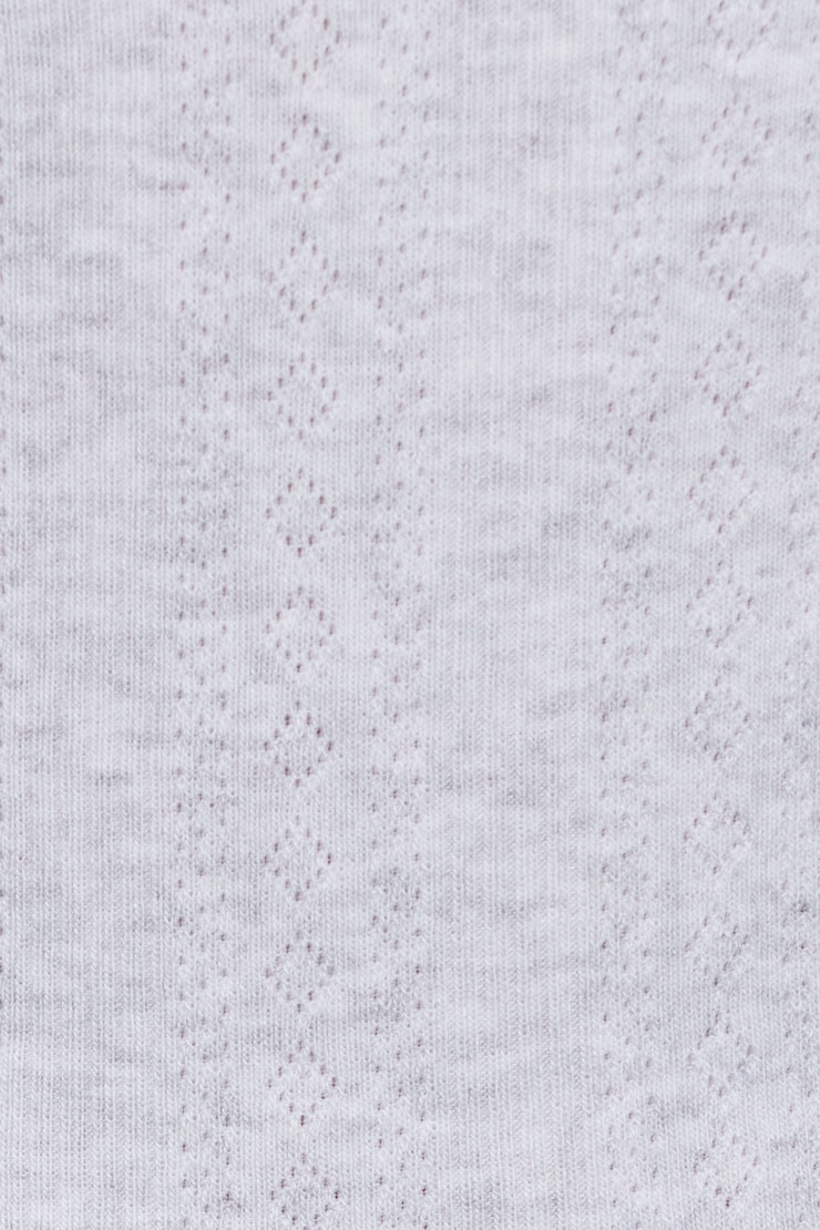 Tiny Pointelle Short, Spring Grey Mix, large