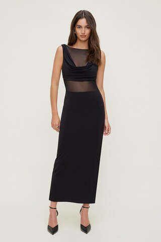 chinese dress ladies Bua Linen Maxi dress - Black main image 1