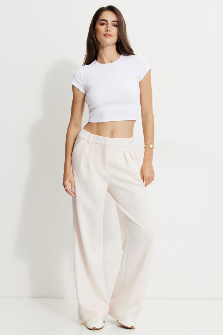 Alex Anywear Wide Leg Pants Rainy Day Beige large