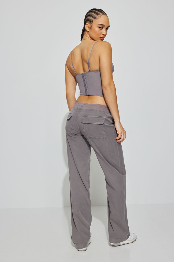 Callie Pull On Pant, Smoked Out Grey, large