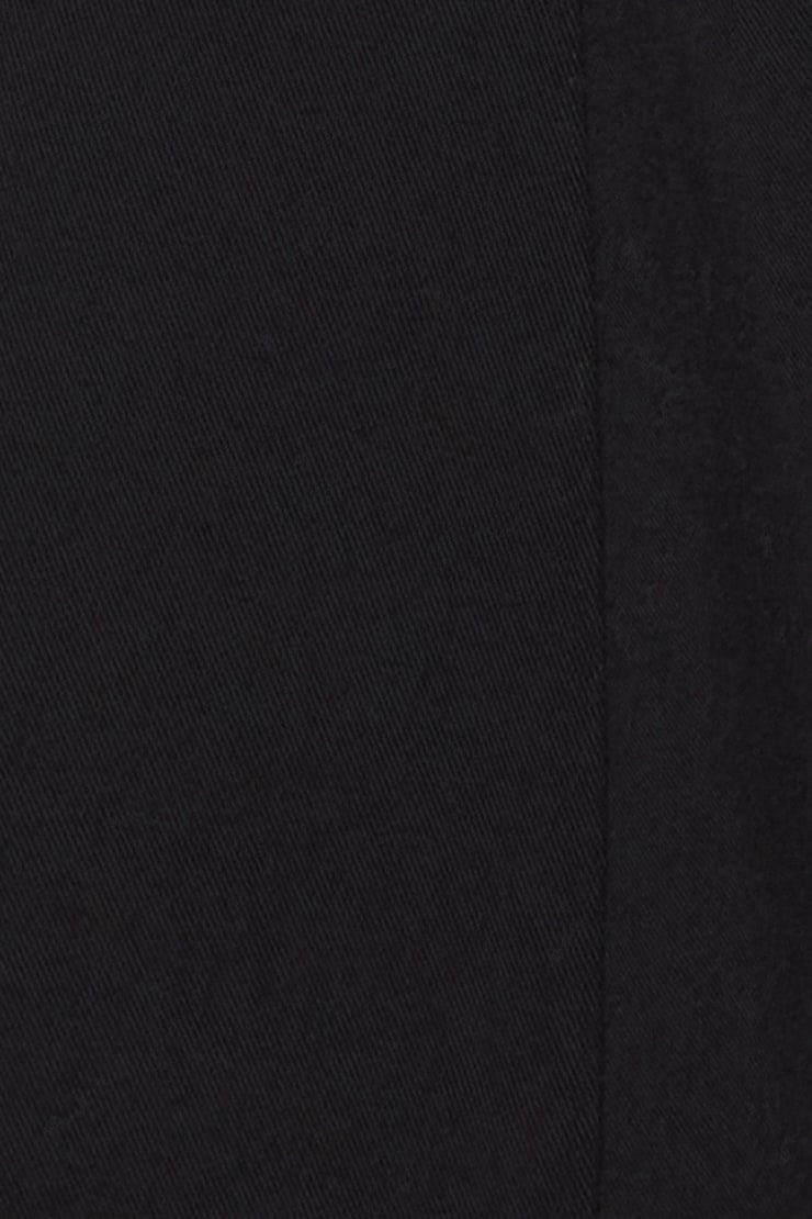 One Button Fitted Blazer Jet Black  large
