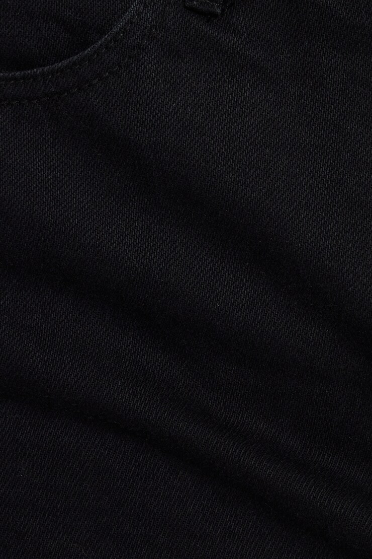 Micro Denim Skort, Graphite Black, large