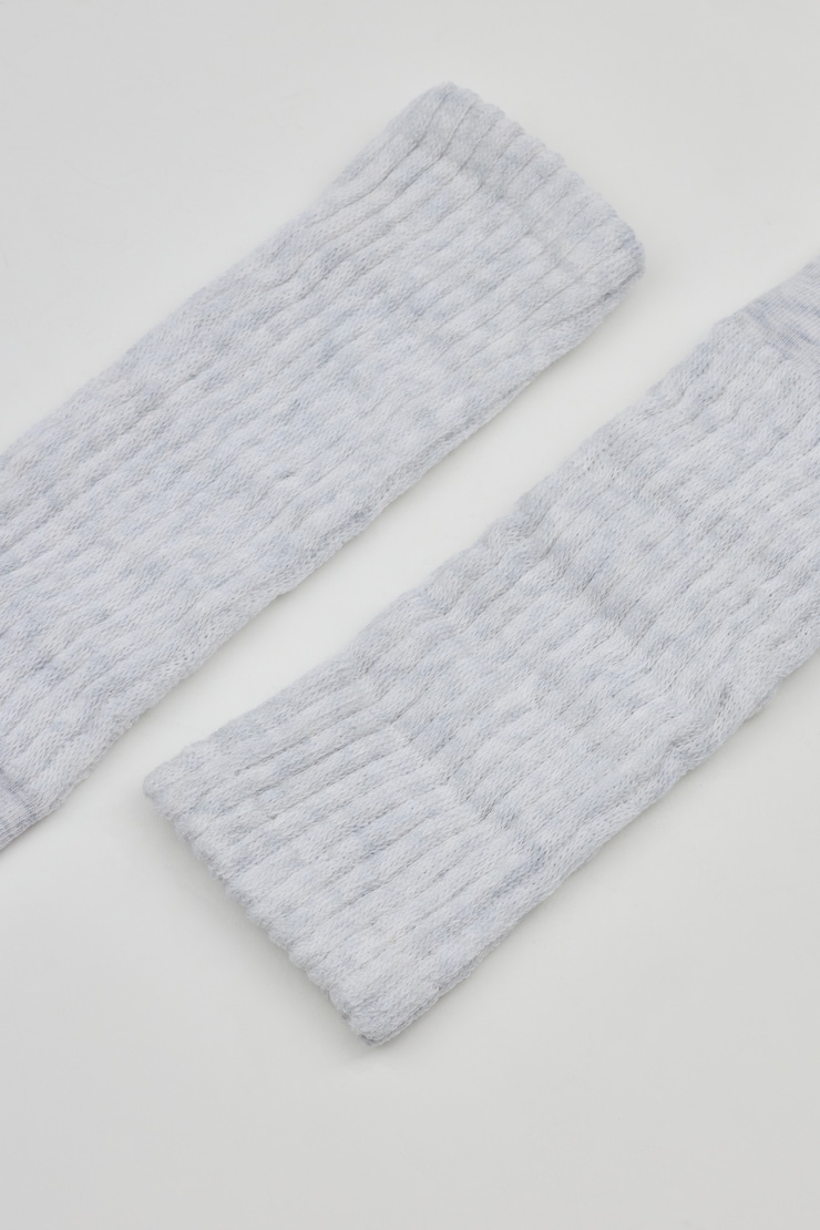 SoftCotton The Studio Socks, Spring Grey Mix, large