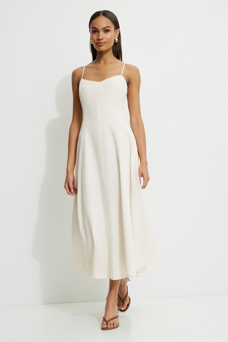 Belle Sweetheart Maxi Dress Sea Salt large