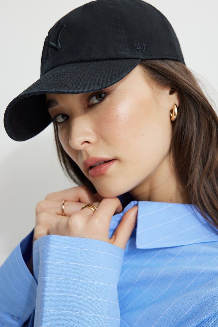 '47 Brand | New York Clean Up Cap Black / Black large