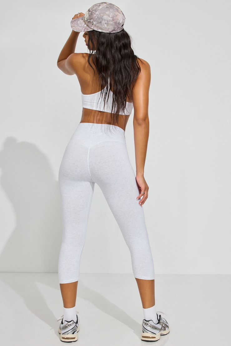 Legging capri en coton doux