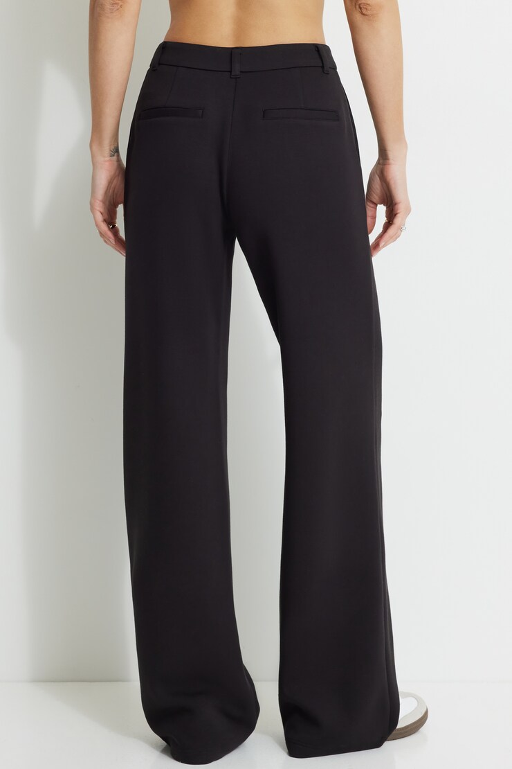 Anywear Straight Leg Pants Jet Black large