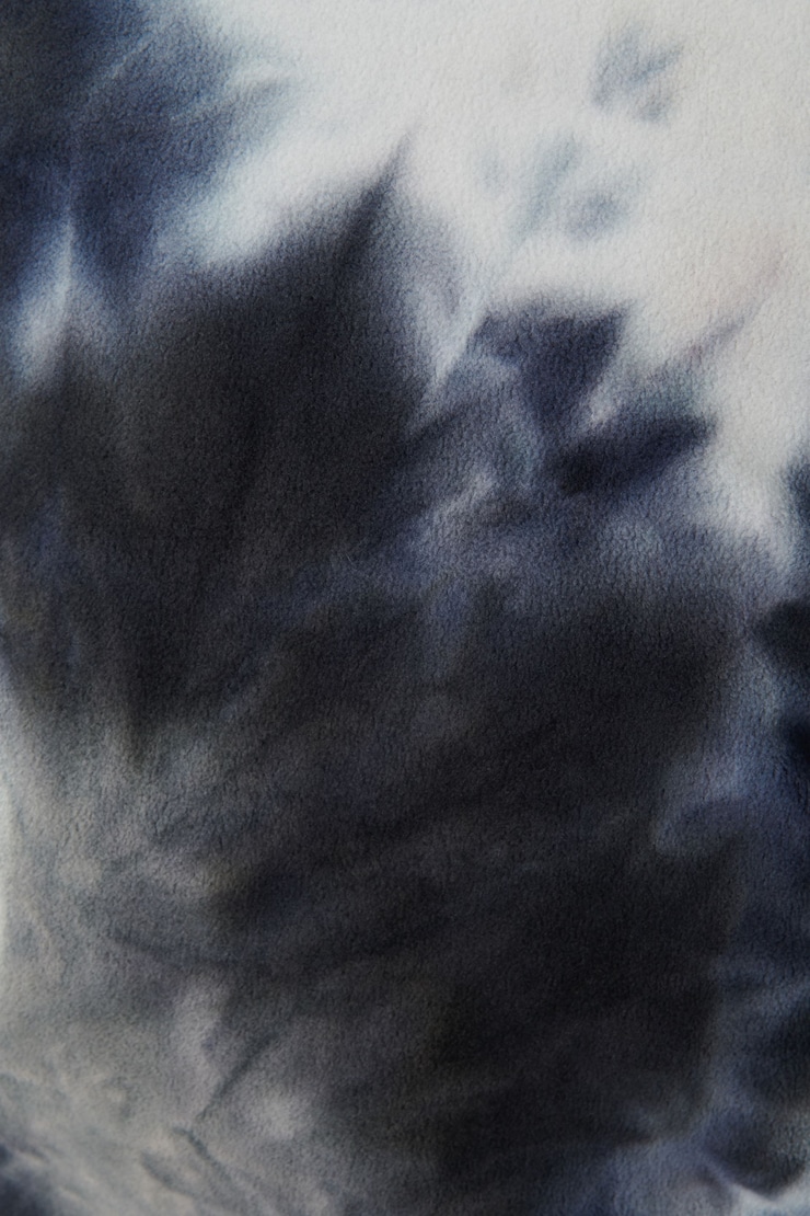 Polar Shacket , Black Tie-Dye , large