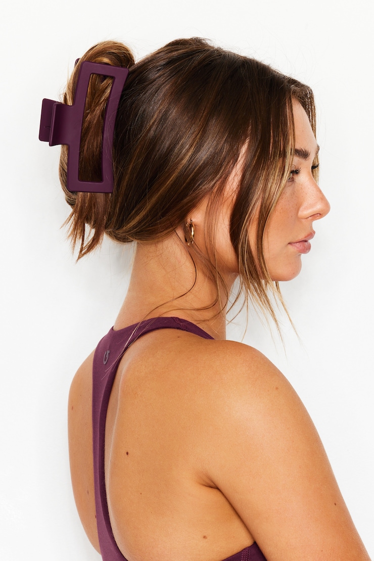 Oversized Rectangle Claw Clip