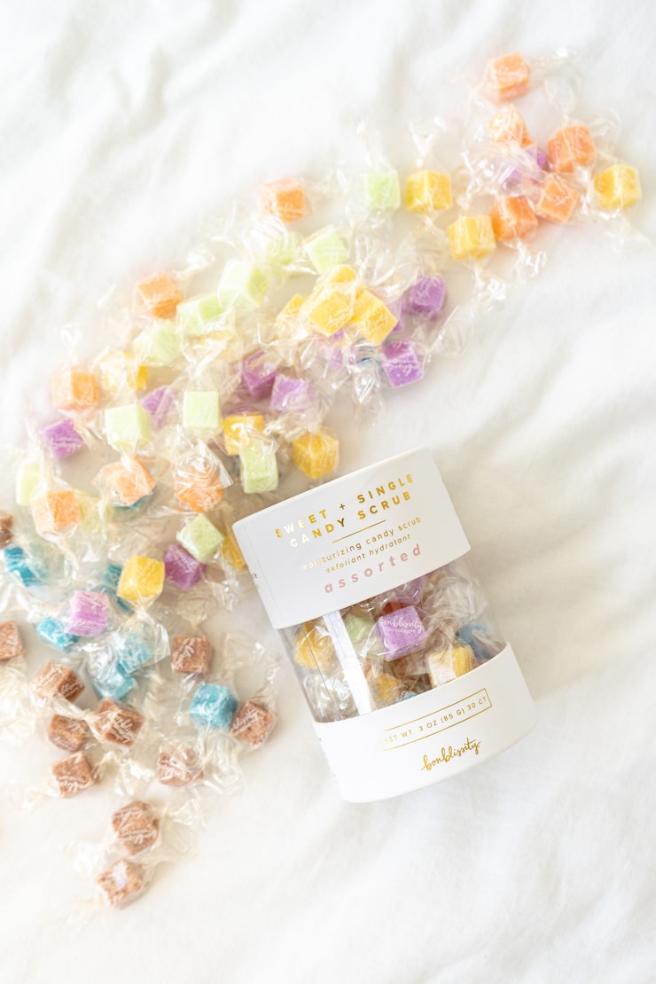 BONBLISSITY | Signature Sugar Cube Candy Scrub Assorted large