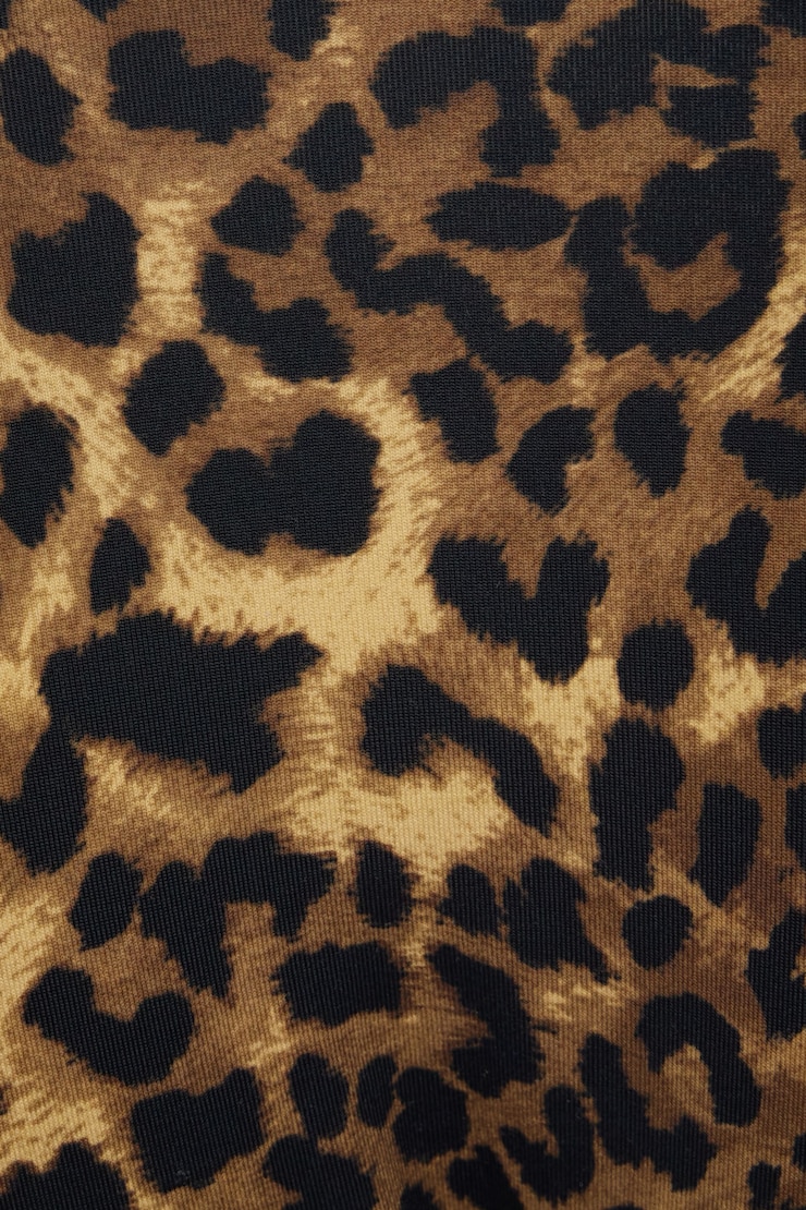 Side Tie Bikini Bottom Animal Print large