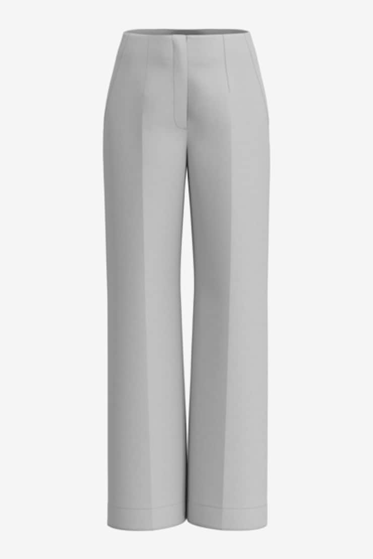 Yasmin Straight Leg Pants  Frost Gray  large