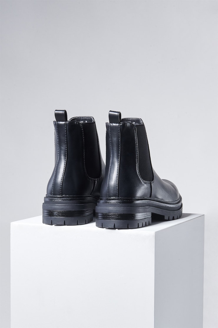 STEVE MADDEN Billiee Boots , Jet Black , large