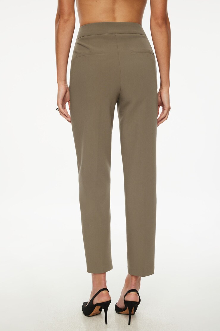 Jourdan Mid Rise Wide Leg Pants Northwood Khaki large