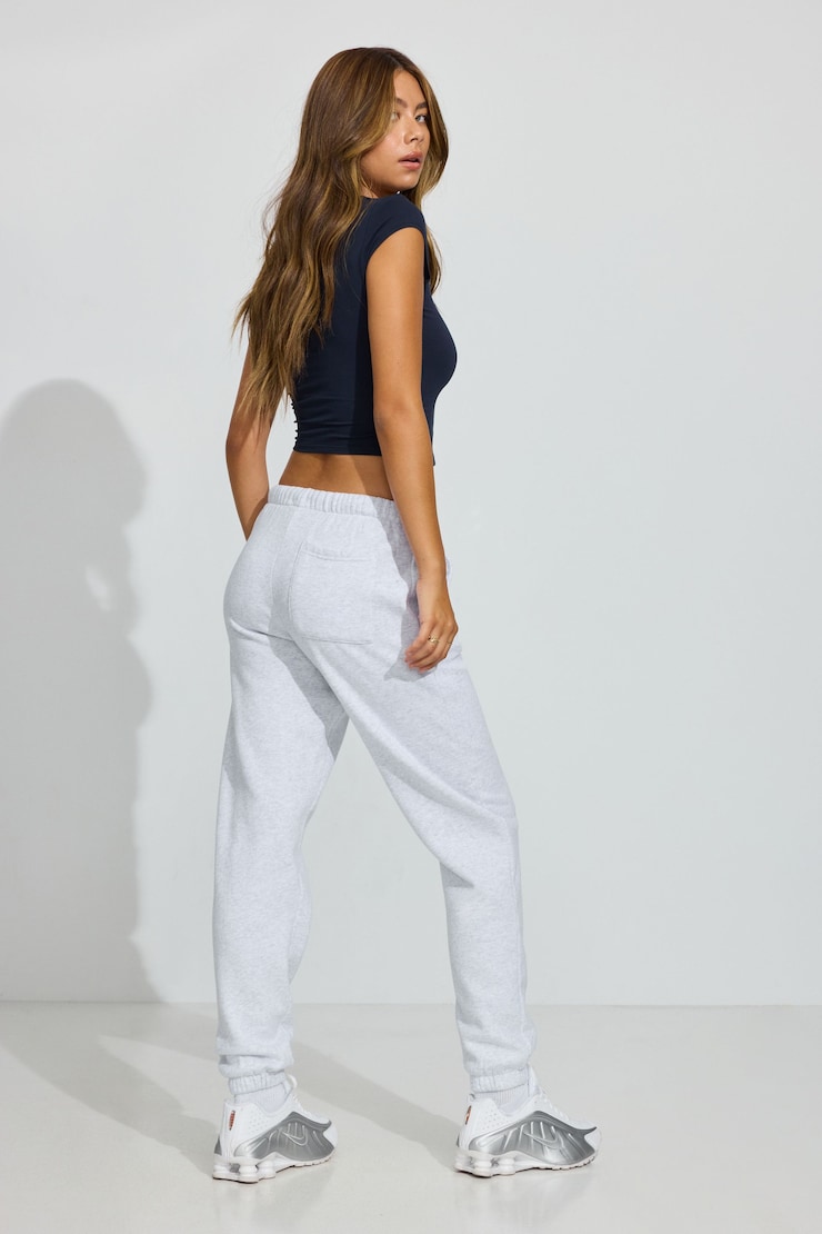 UltraFleece Slim Joggers, Spring Grey Mix, large