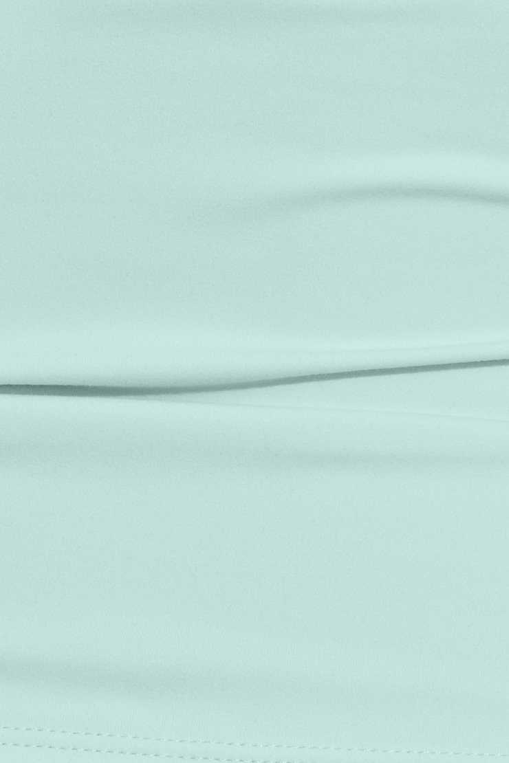 Sleek Plunge Halter Top, Mint Julep Blue, large