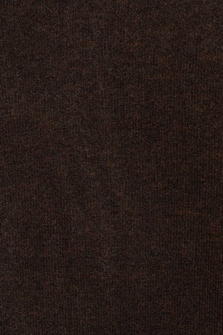 Long Sleeve Spongy Oversized Cardigan, French Roast Melange, large