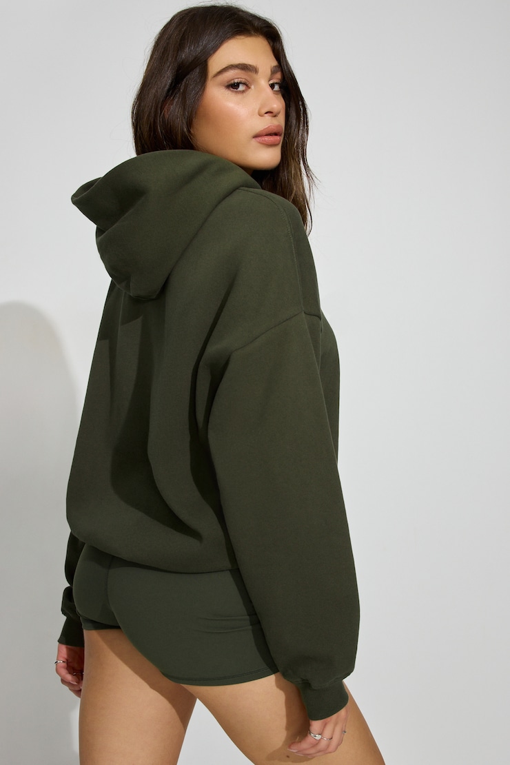 UltraFleece Hoodie, Martini Green, large