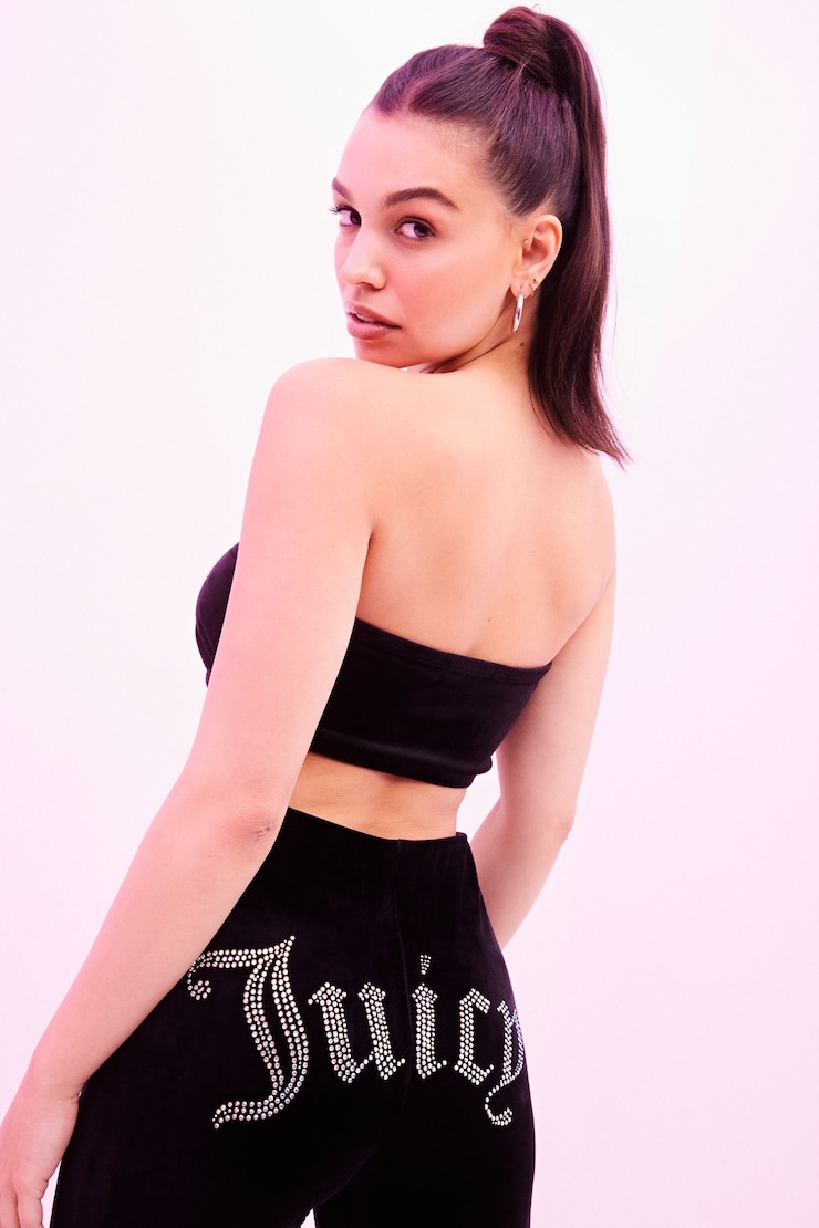 JUICY COUTURE Big Bling Velour Bando