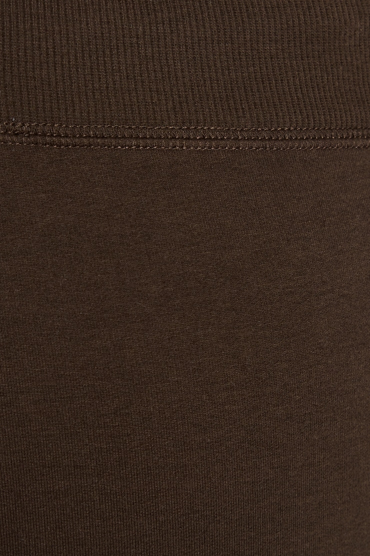 Snatch Booty Terry Pants, Armadillo Brown, large