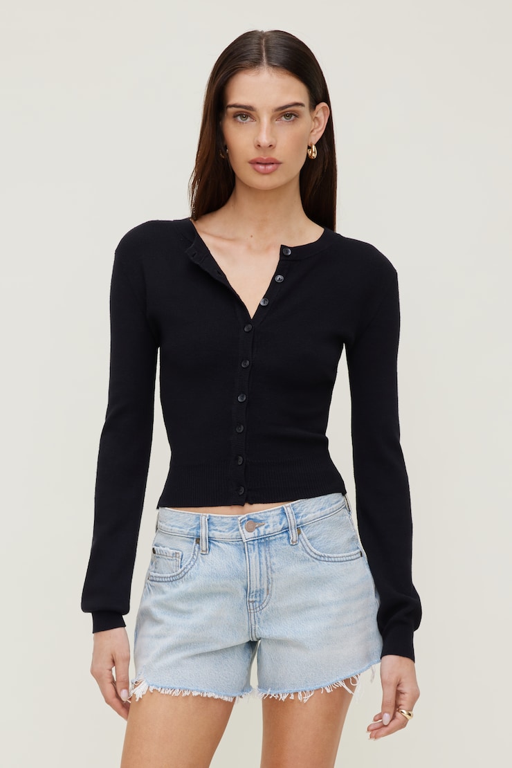 Rebecca Crewneck Cardigan