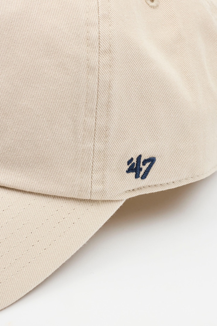 47 BRAND Clean Up Cap  - NY, Bone/Navy , large