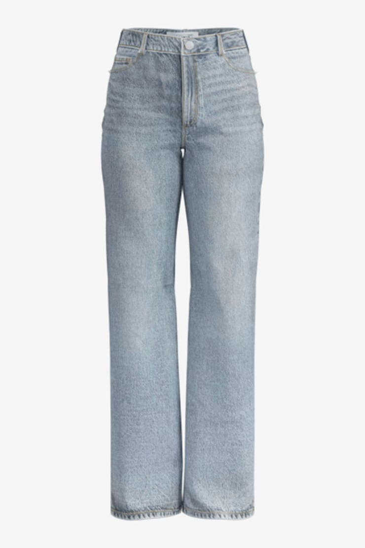 Heidi Wide Leg Jeans Blue | Dynamite