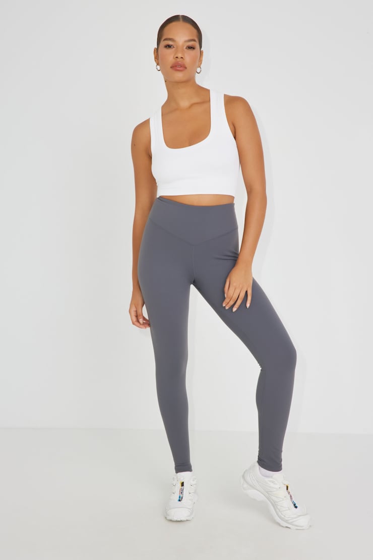 V-Legging, Forged Iron Grey, large