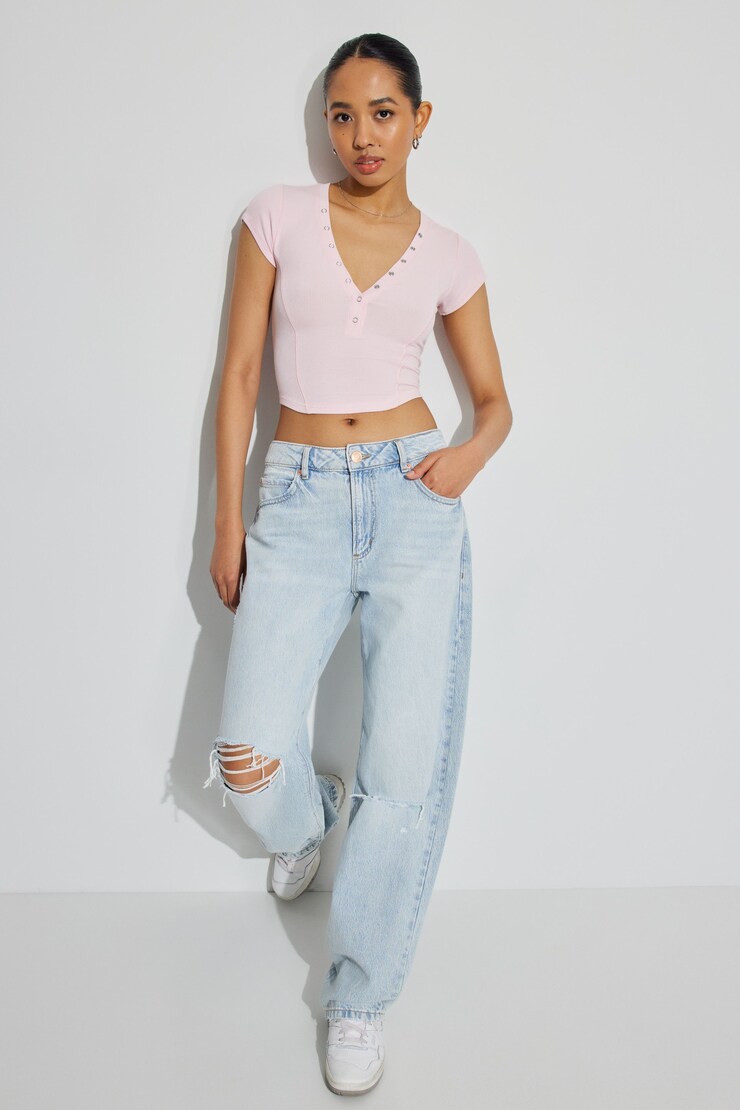 Slouchy Jean, Jojo Blue, large