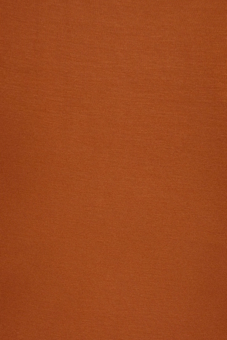 Drea Crewneck Jersey T Shirt Arabian Spice Orange large