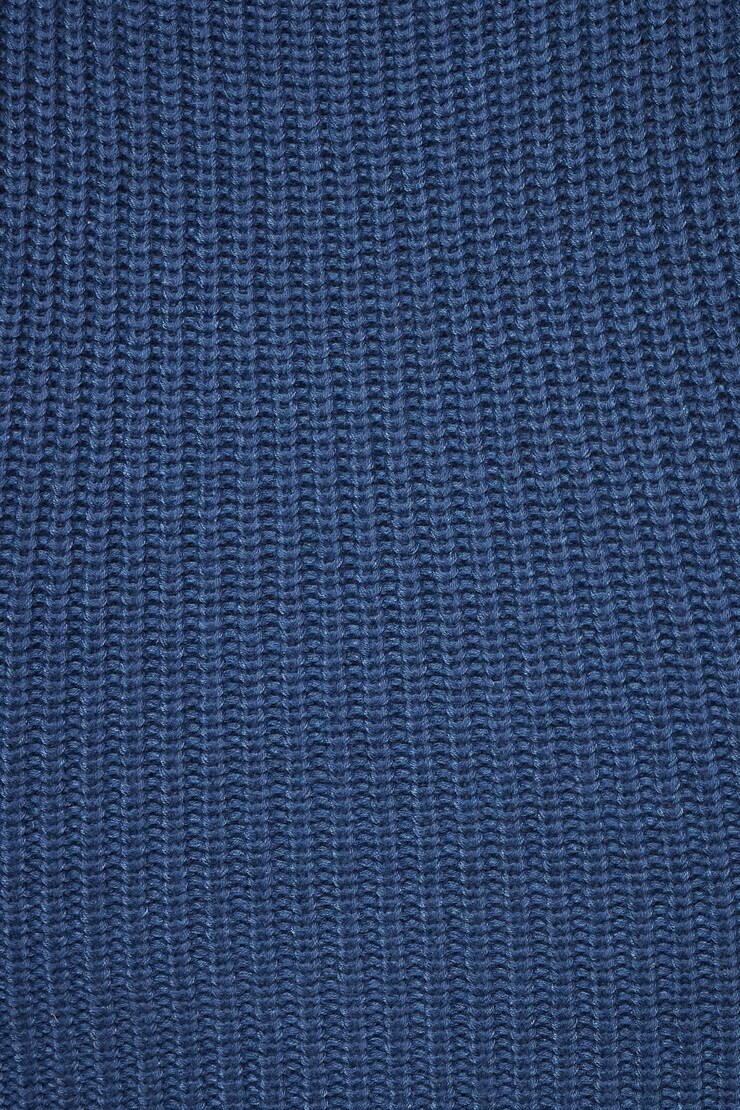 Ribbed Bodycon Midi Dress Sargasso Sea Blue large