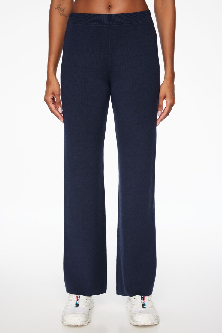 Straight Leg Pants Navy Blazer large