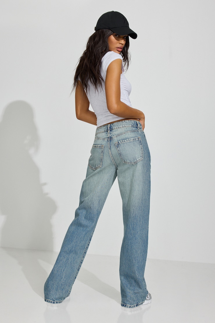 Slouchy Jeans, Aster Blue, large