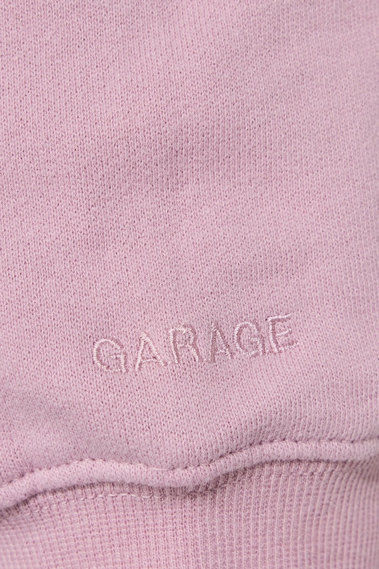 SoftTerry Off Shoulder Sweatshirt, Mauve Shadows, large