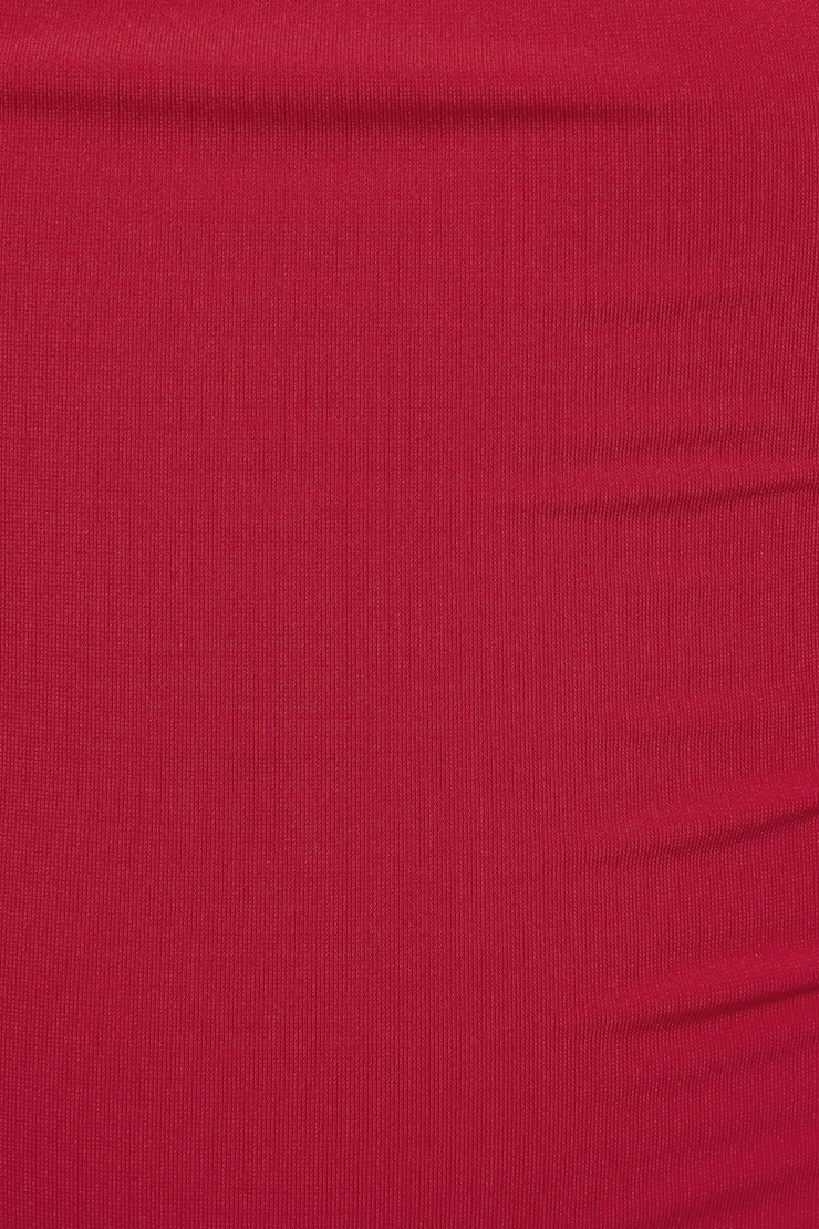 Deep Plunge Cowl Neck Mini Dress