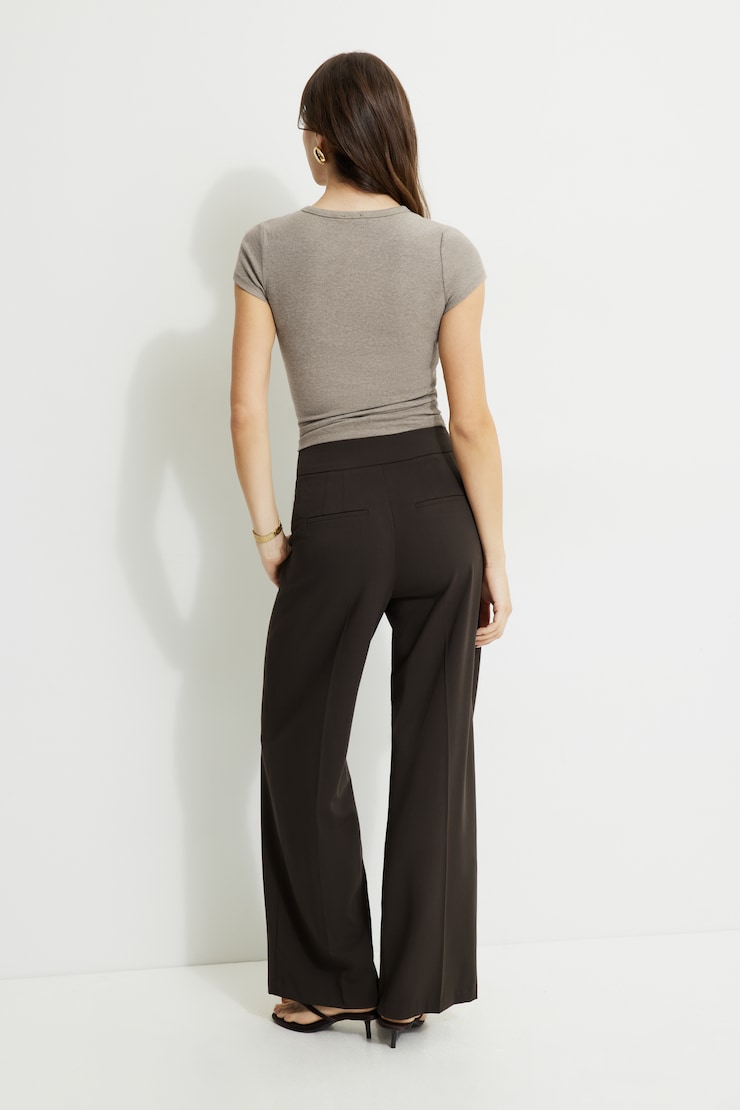 Yasmin Straight Leg Pants Java large
