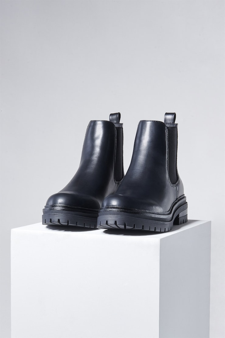 STEVE MADDEN Billiee Boots , Jet Black , large