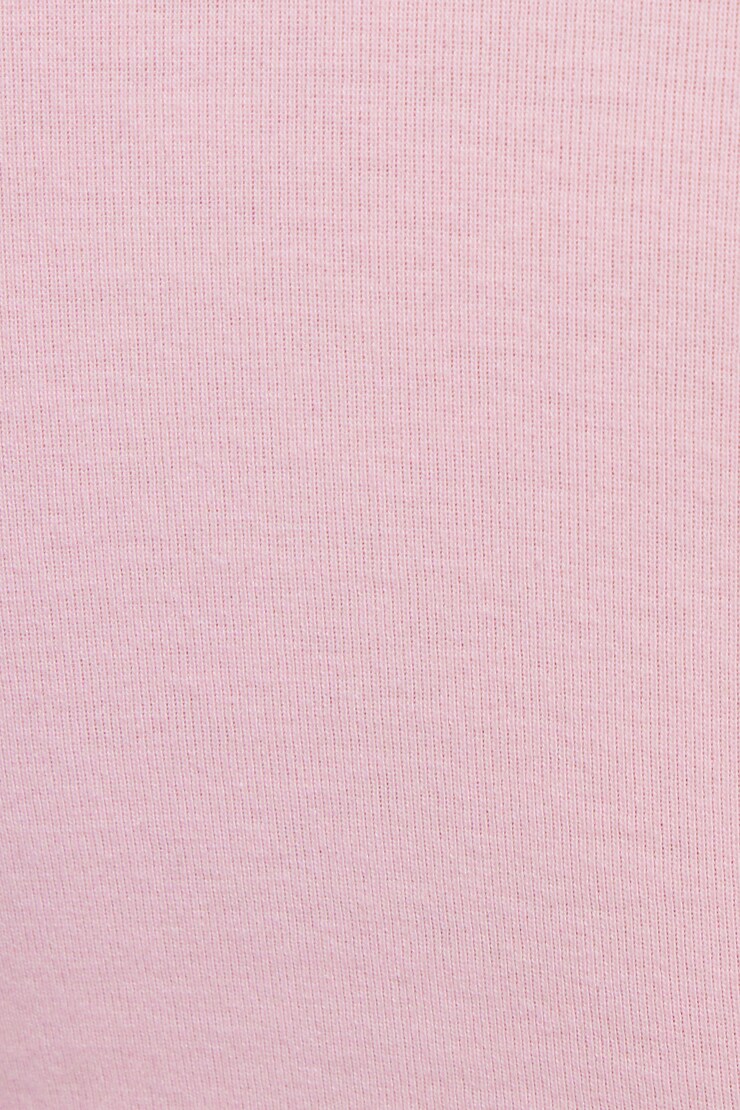 Stormi Tee, Chalk Pink with "Bow" Art, large