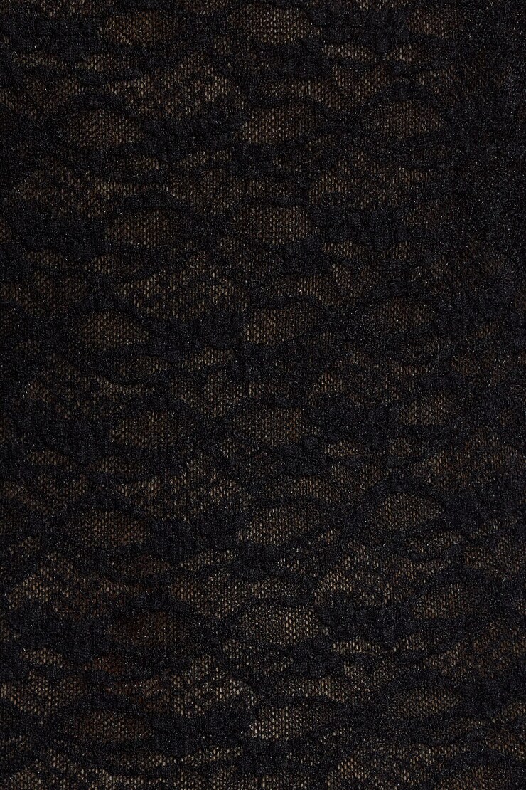 Balconette Lace Dress, Jet Black, large