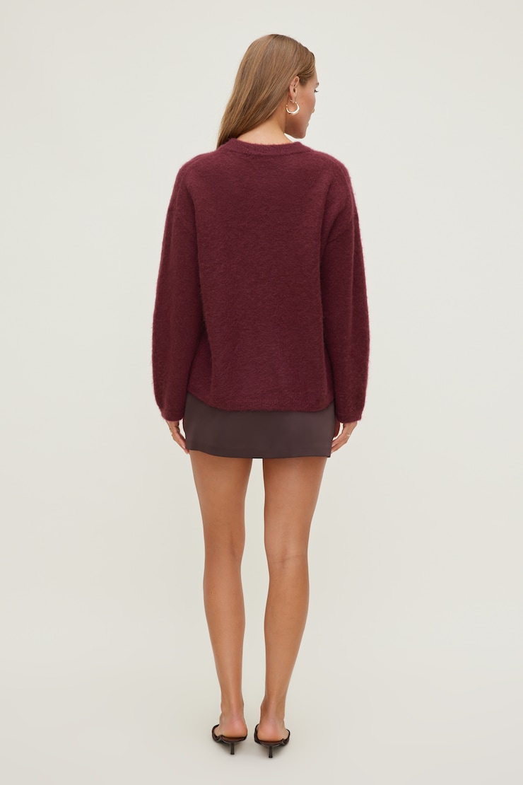 Premium Mohair Wide Sleeve Sweater